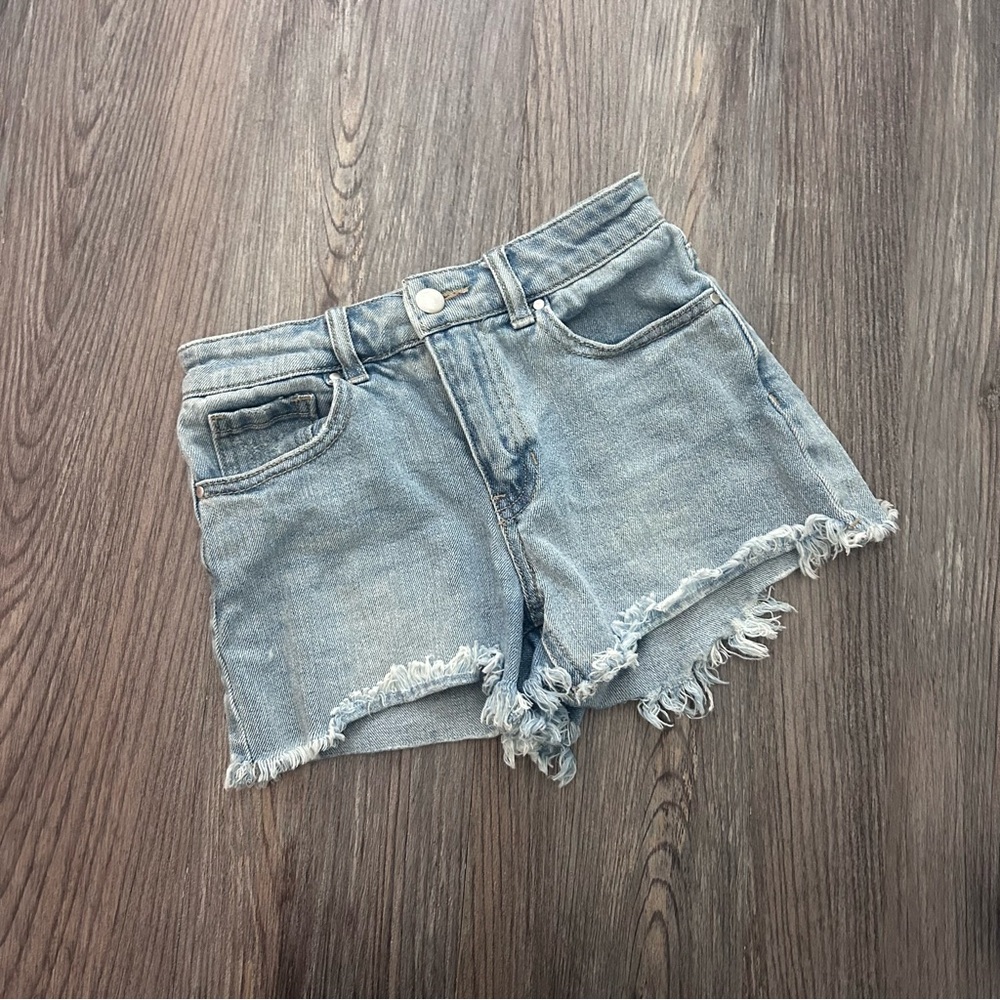 Franki girls denim shorts size 7-8